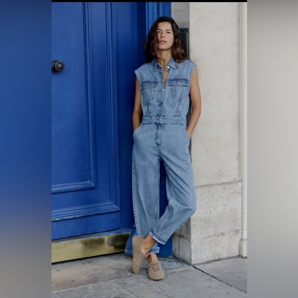 🔥🔥Zara denim ballon jumpsuit - Picture 2 of 8